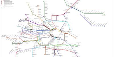 비엔나 strassenbahn 지도