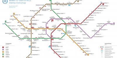 지도 비엔나의 지하철 응용 프로그램