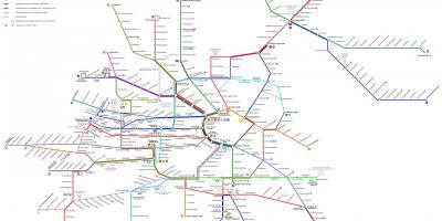 비엔나 트램 라인 d 지도