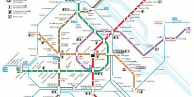 빈 s bahn 지도