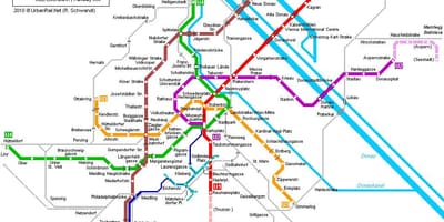 빈 s bahn 지도